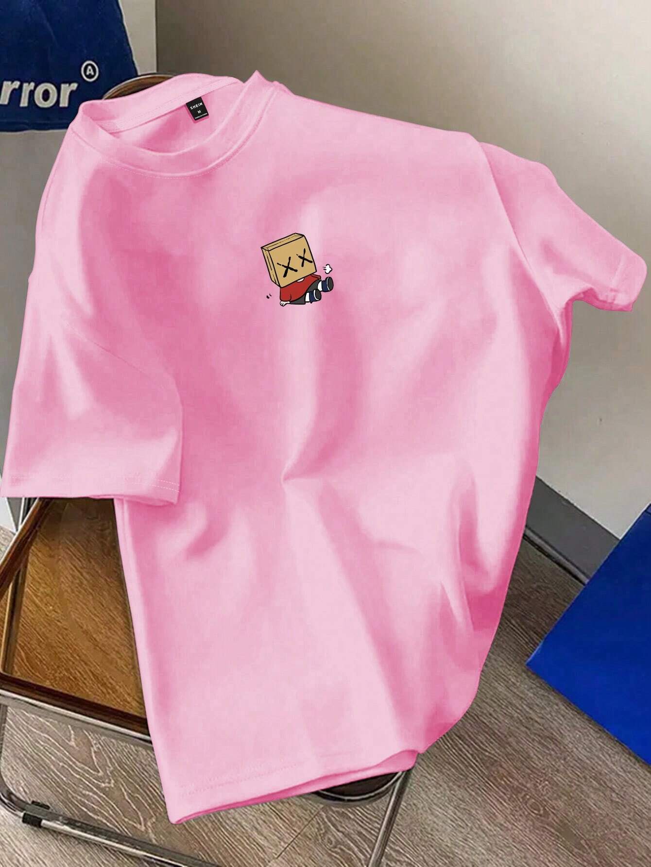 Camisa rosa minimalista