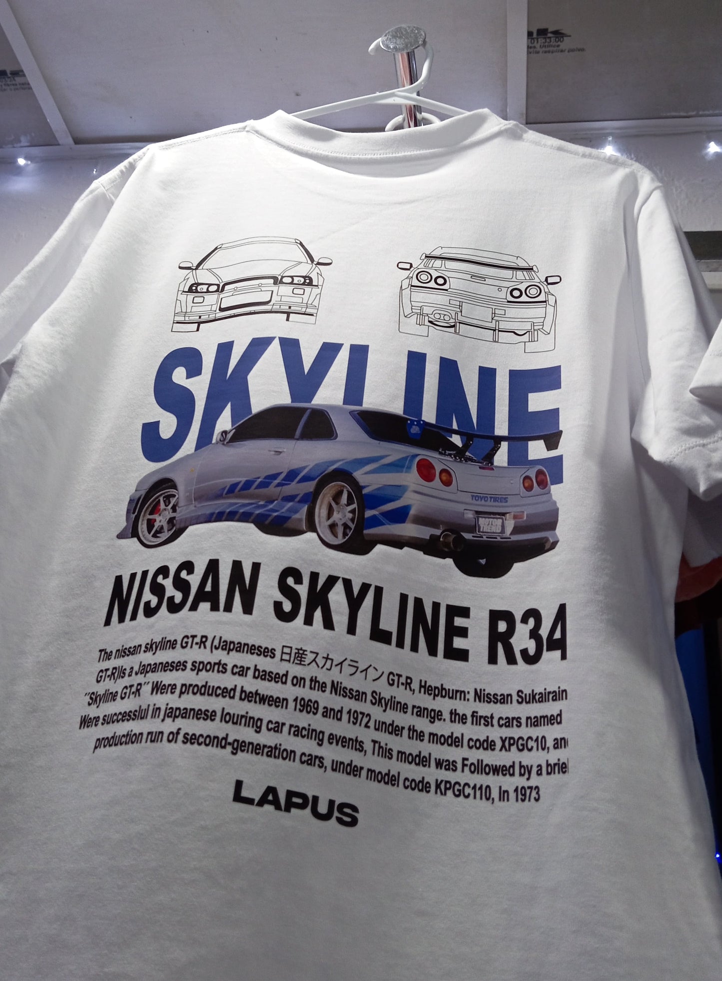 Camisa Skyline R34