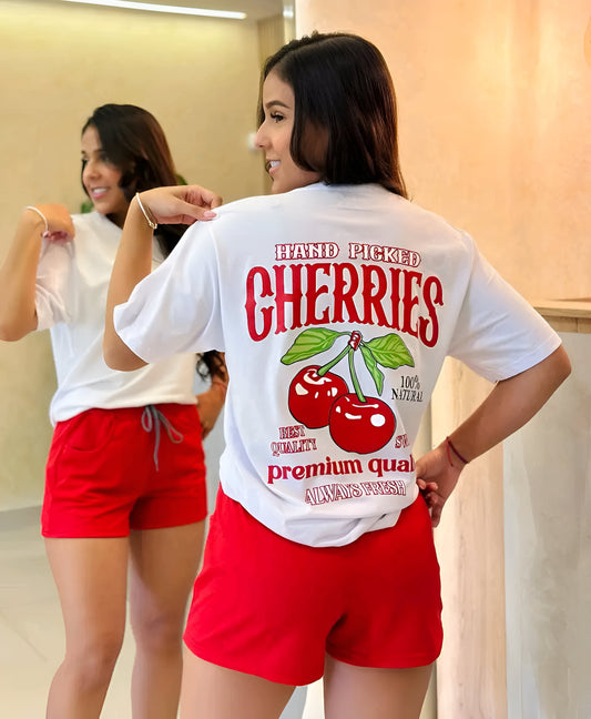 Camiseta cherries